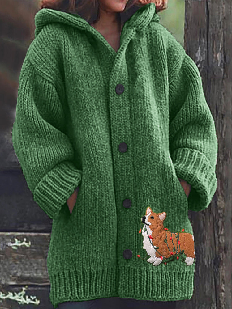 Wunderschön gefertigte Strickjacke
