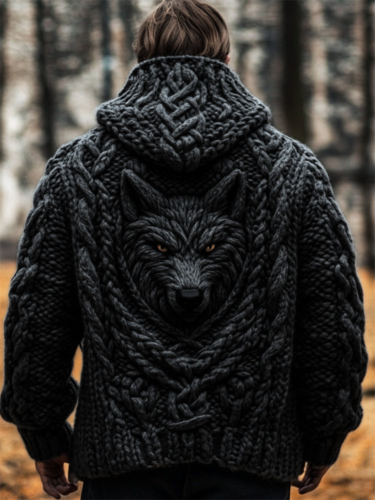 Elegant gestaltete Strickjacke