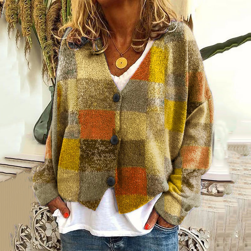 Elegant gestaltete Strickjacke