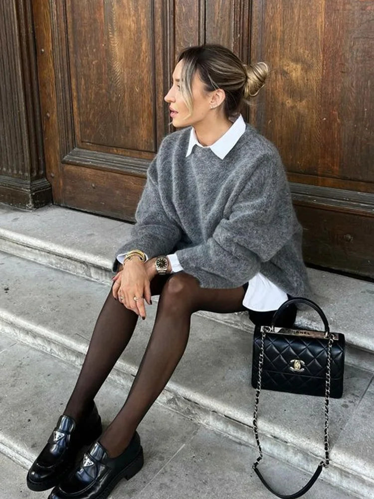 Klassischer Vintage-Pullover