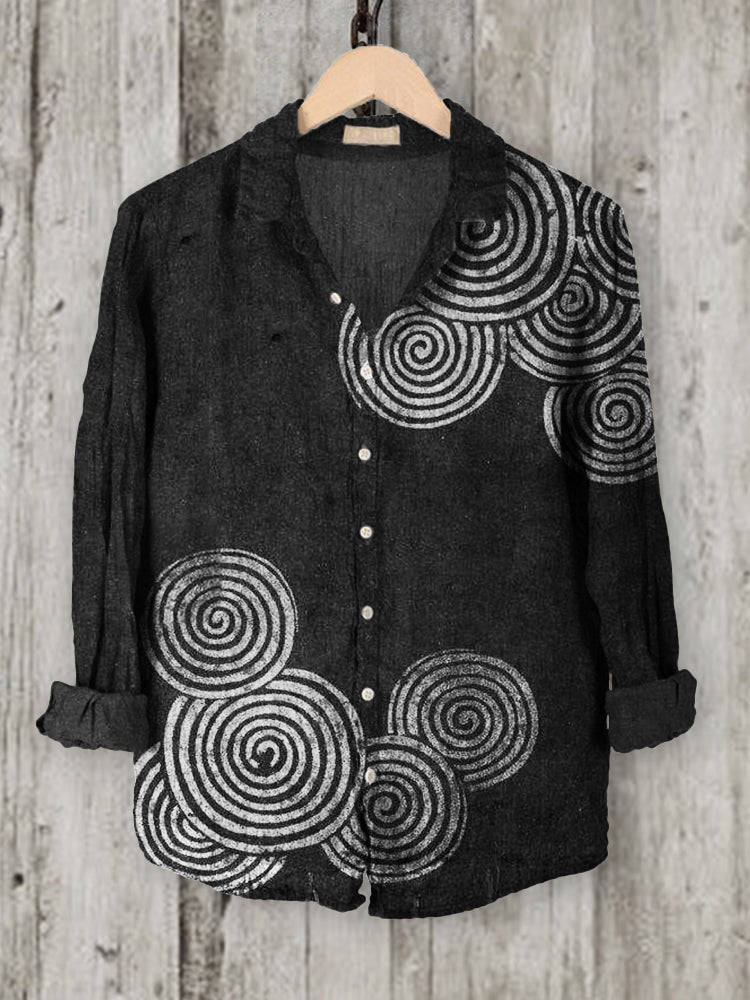Klassische Vintage Bluse