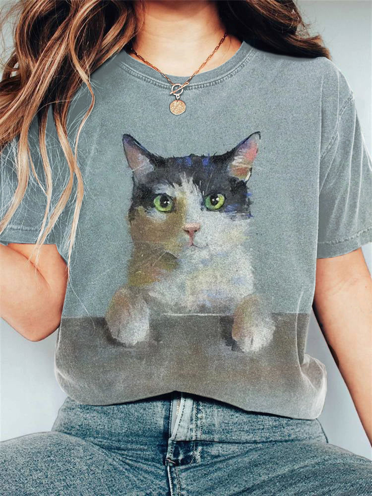 Anmutig gestaltete T-Shirt