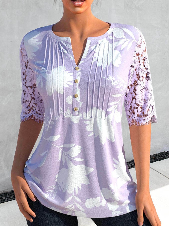 Vintage inspirierte Bluse