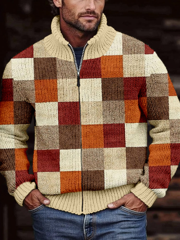 Klassische Vintage Strickjacke