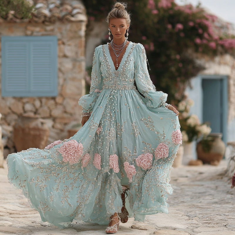 Zeitloser Vintage-Stil Kleid