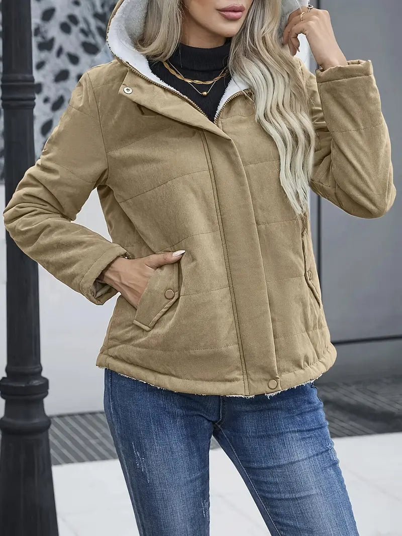 Durchdacht gestaltete Jacke