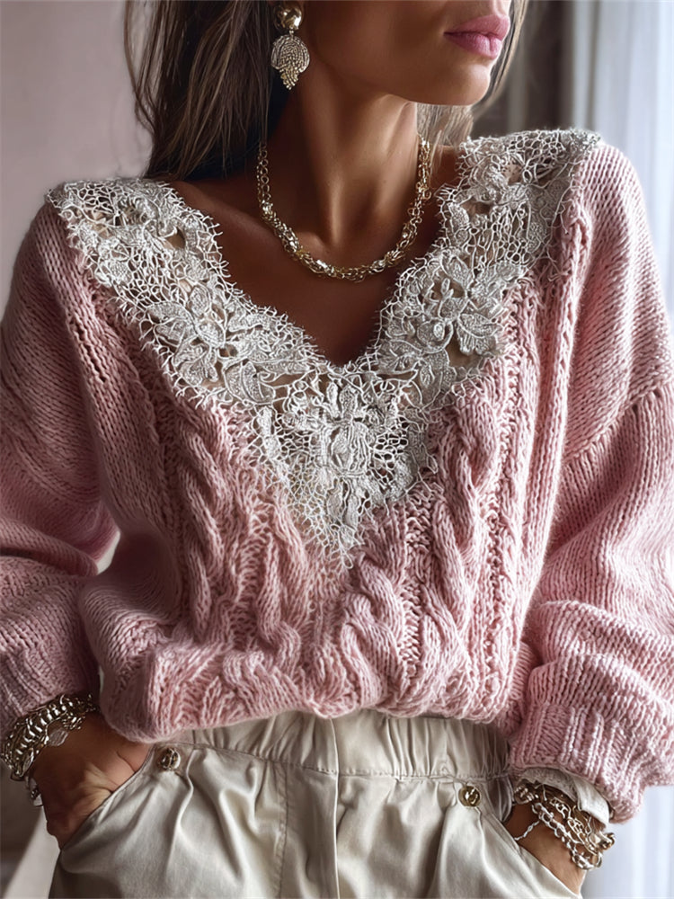 Anmutig gestaltete Pullover
