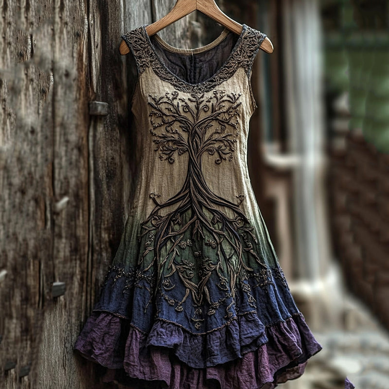 Anmutig gestaltete Kleid