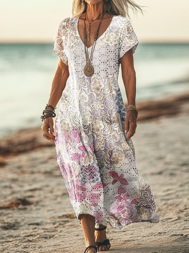 Wunderschön gefertigte Kleid