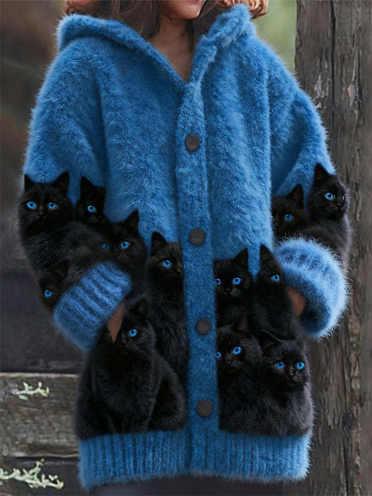 Elegant gestaltete Strickjacke