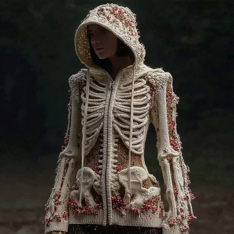 Elegant gestaltete Strickjacke