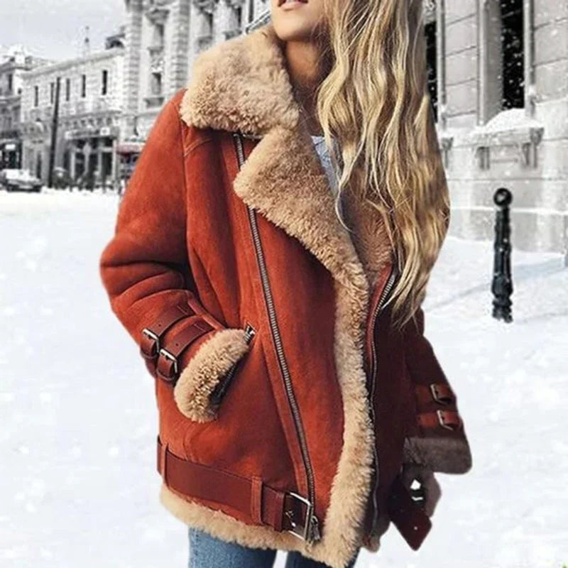Anmutig gestaltete Jacke