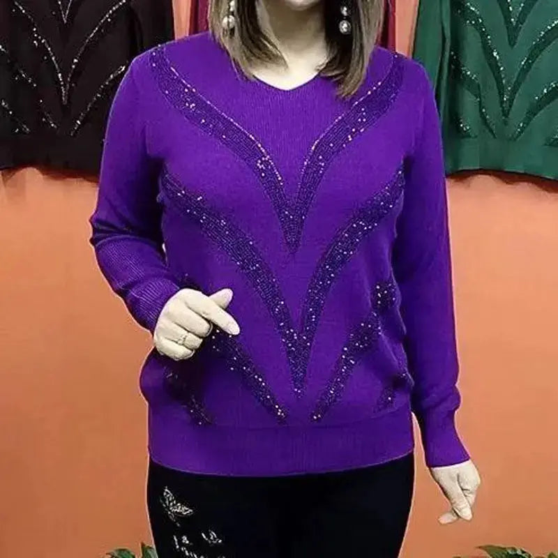 Zeitloser Vintage-Stil Pullover