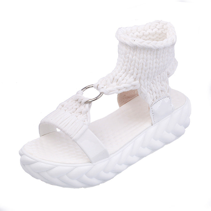 Klassische Orthopädische Sandalen mit zeitlosem Stil