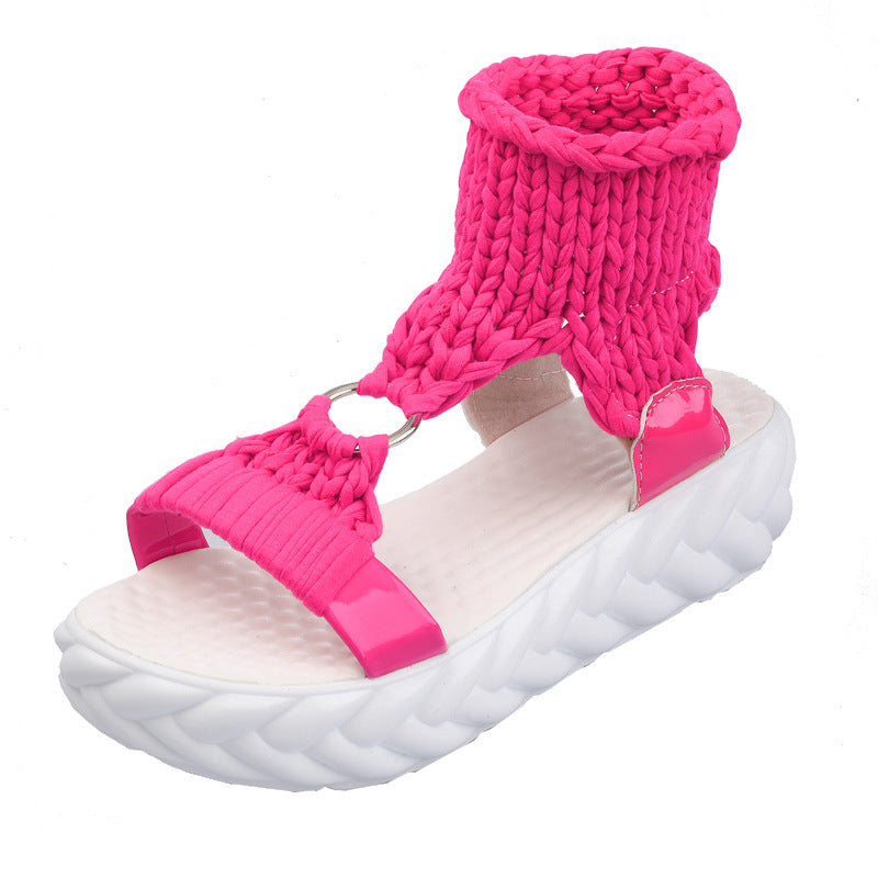Klassische Orthopädische Sandalen mit zeitlosem Stil