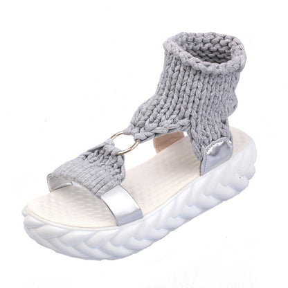 Klassische Orthopädische Sandalen mit zeitlosem Stil