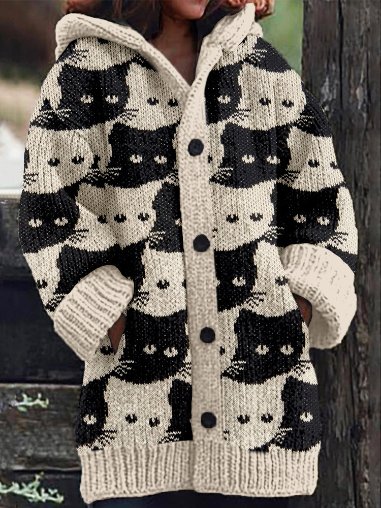 Vintage inspirierte Strickjacke