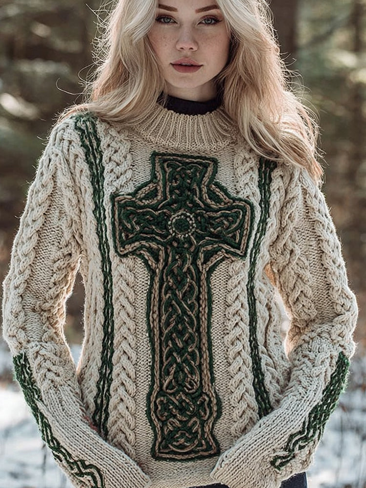 Zeitloser Vintage-Stil Pullover