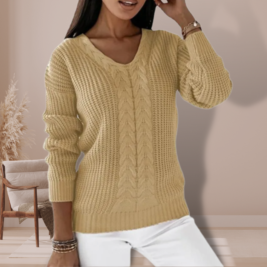 Wunderschön gefertigter Pullover
