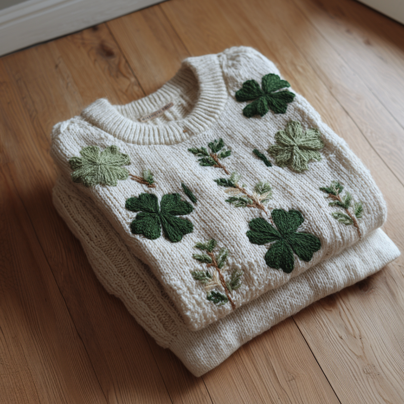 Zeitloser Vintage-Stil Pullover