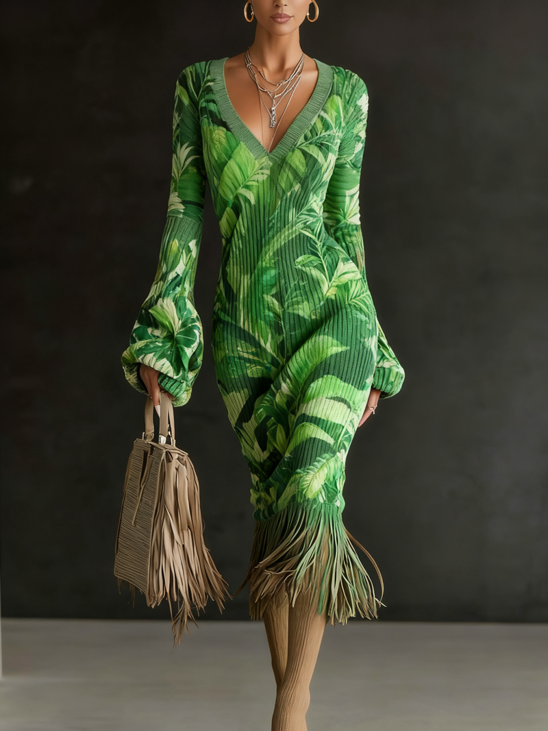 Durchdacht gestaltete Kleid