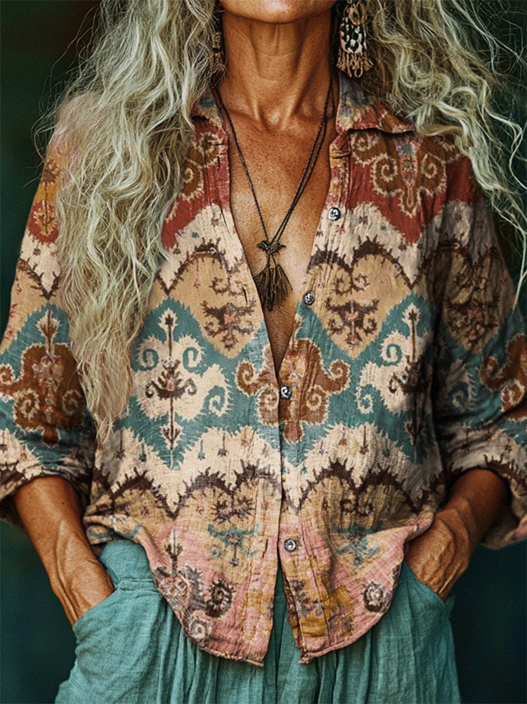 Zeitloser Vintage-Stil Hemd