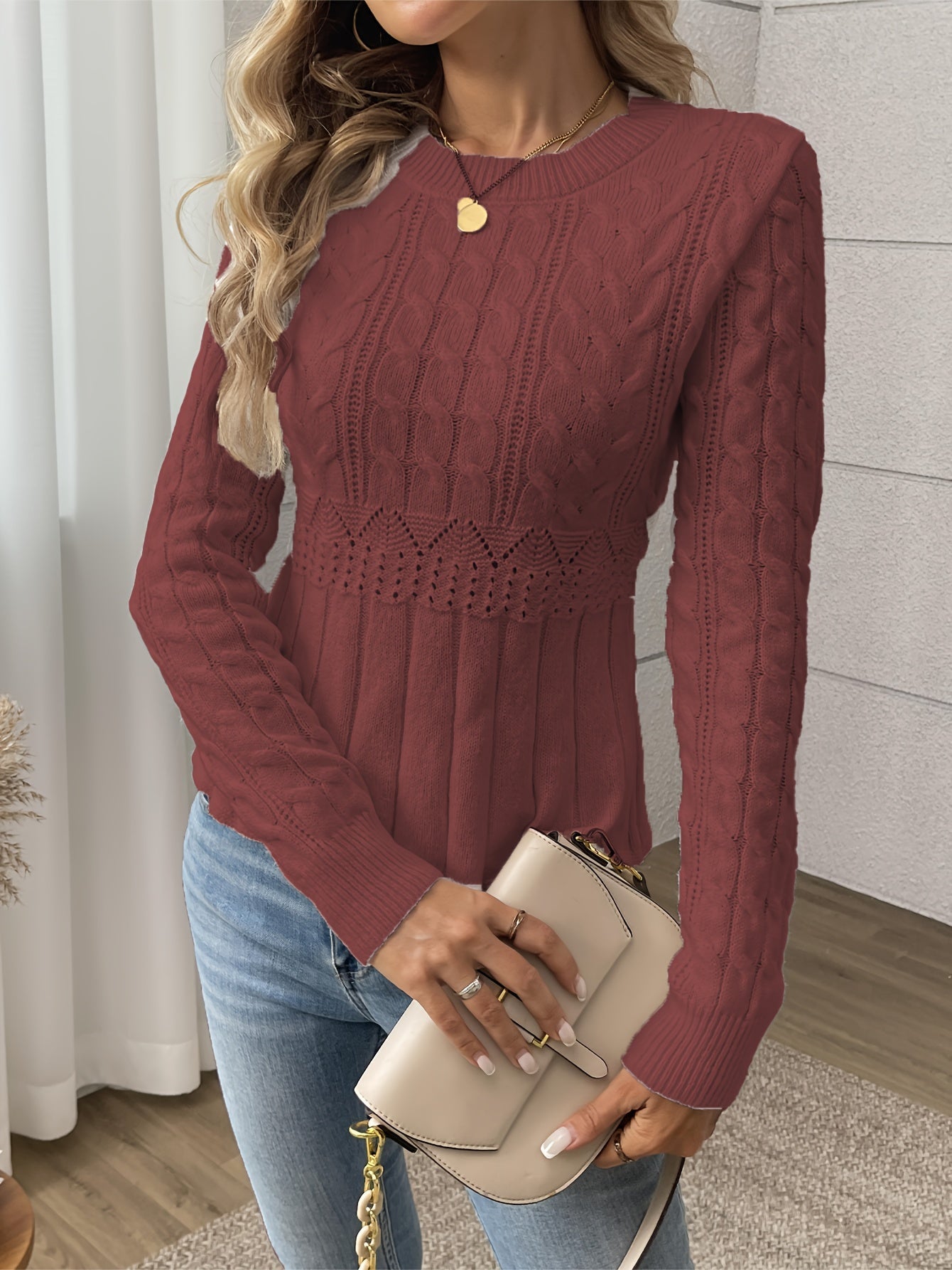 Elegant designter Pullover