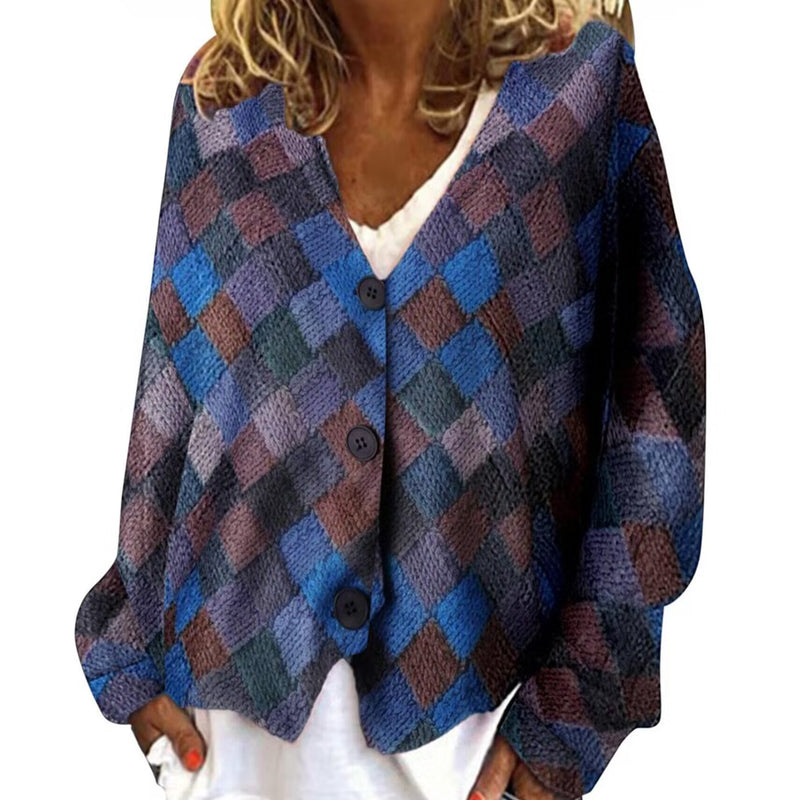 Wunderschön gefertigte Strickjacke
