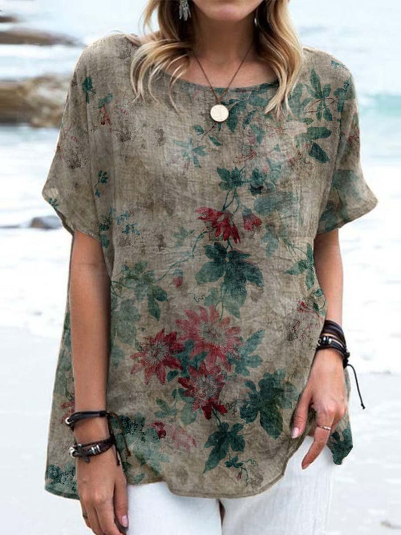 Zeitloser Vintage-Stil Top