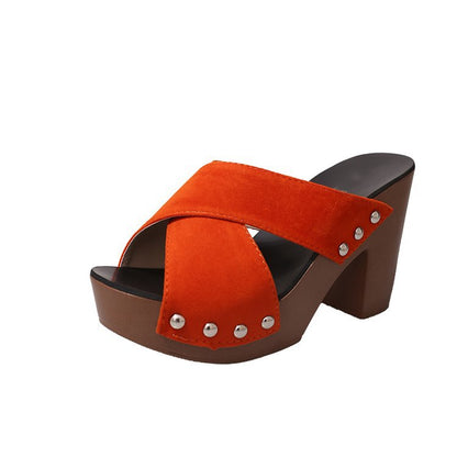 Klassische Orthopädische Sandalen mit zeitlosem Stil