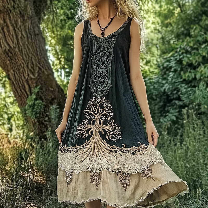 Durchdacht gestaltete Kleid