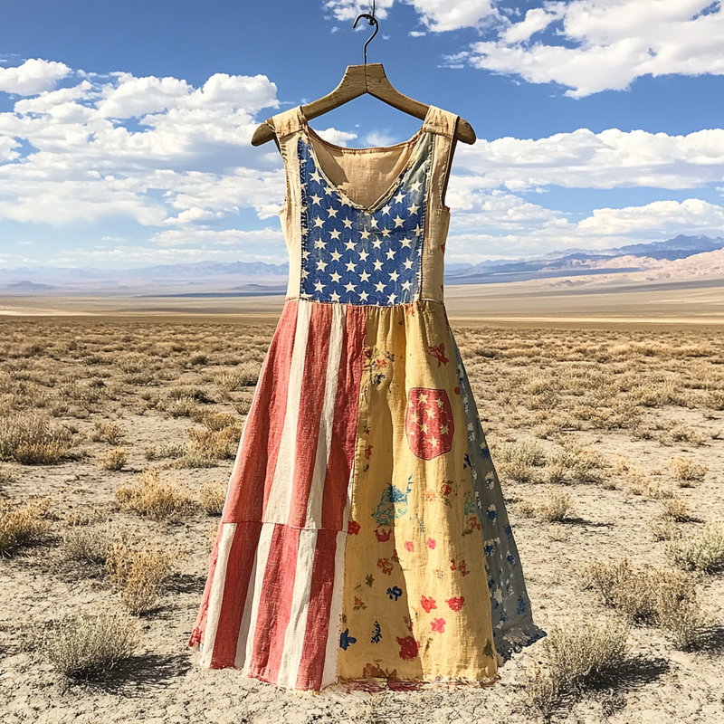 Durchdacht gestaltete Kleid