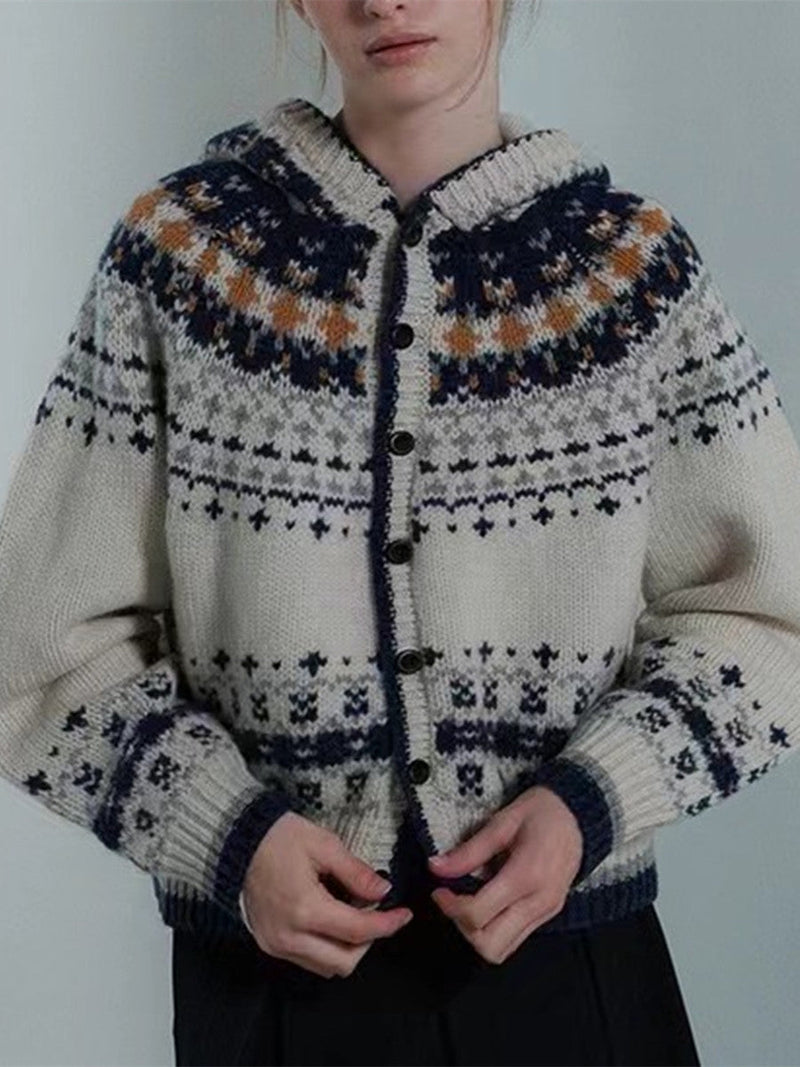 Zeitloser Vintage-Stil Pullover