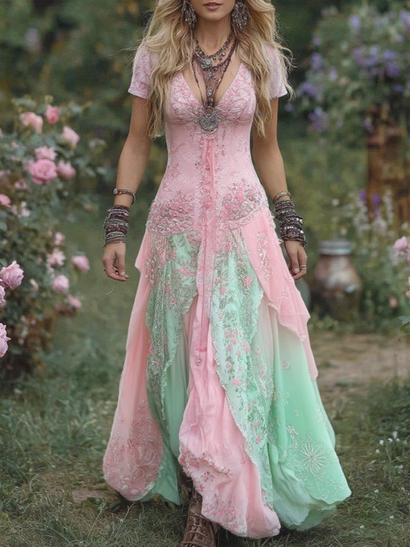 Klassische Vintage Kleid