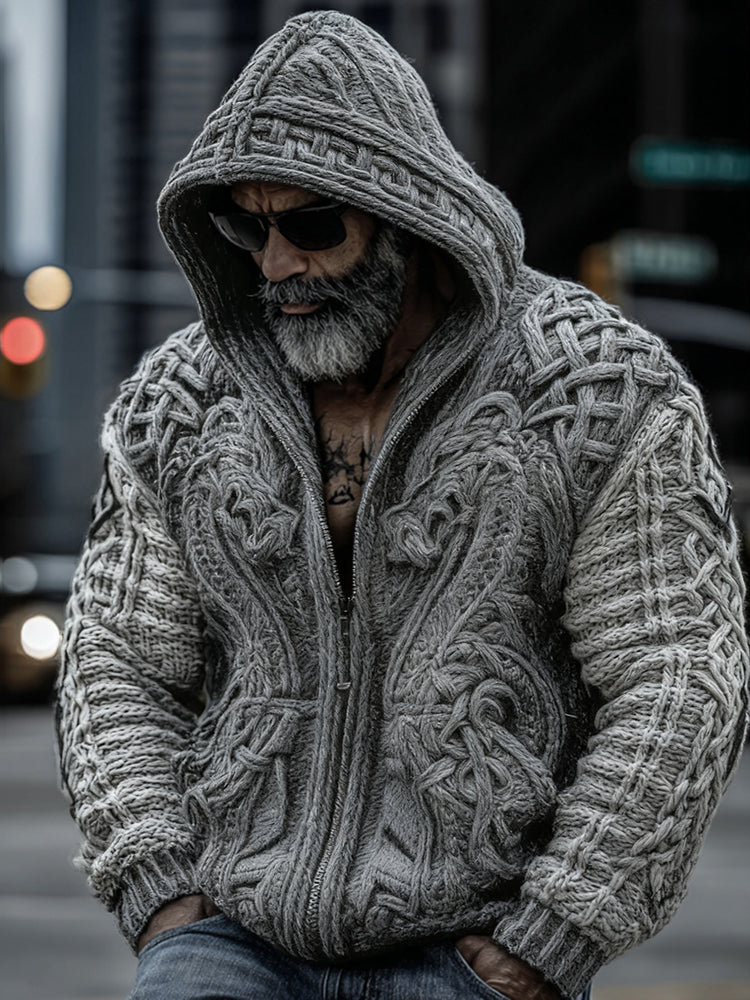 Elegant gestaltete Strickjacke