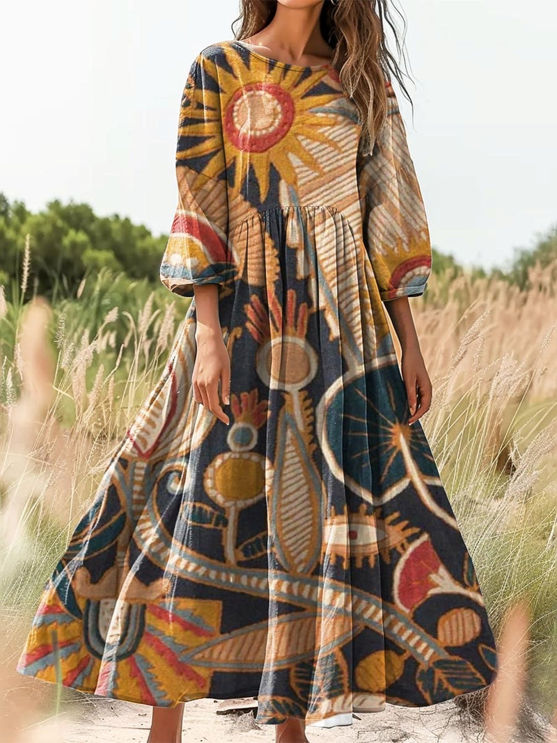 Klassische Vintage Kleid