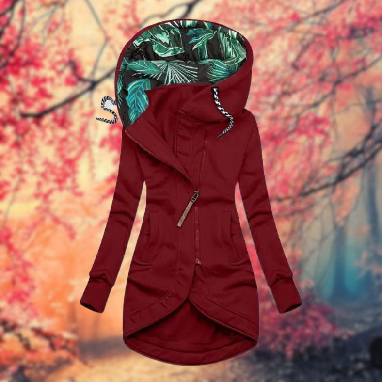 Anmutig gestaltete Jacke