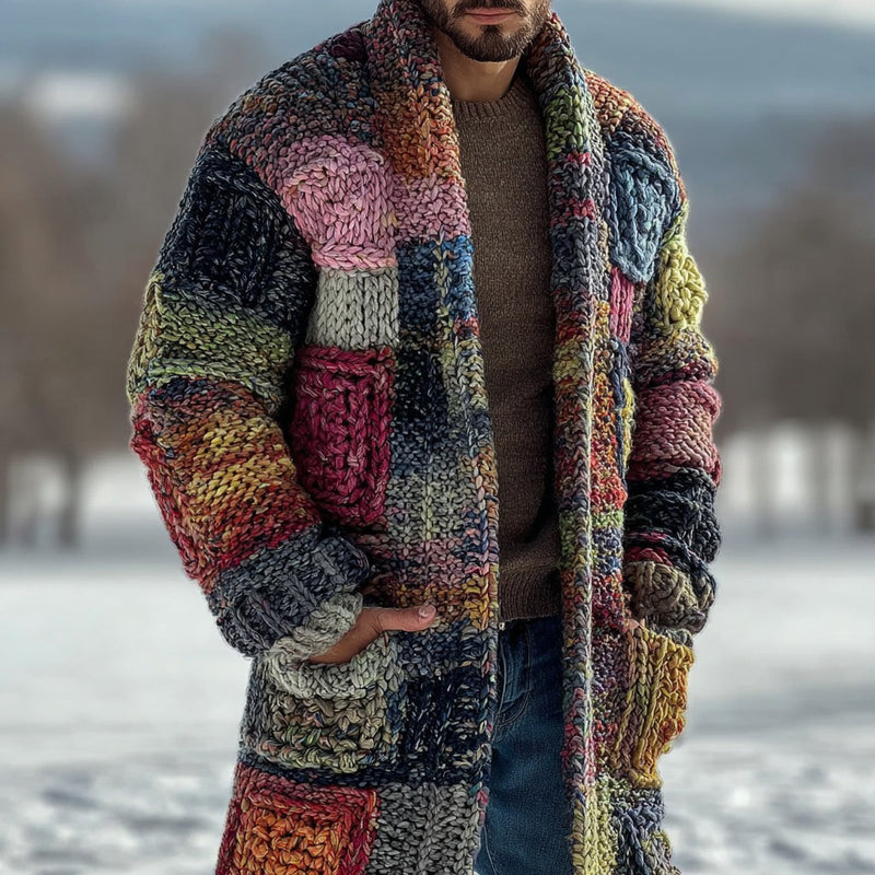 Klassische Vintage Strickjacke