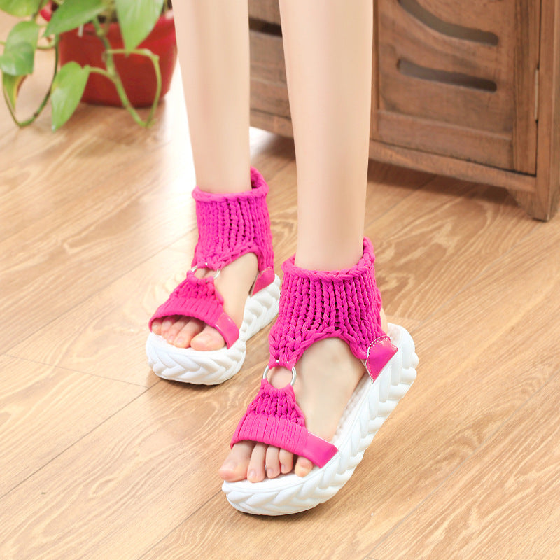 Vintage inspirierte Orthopädische Sandalen