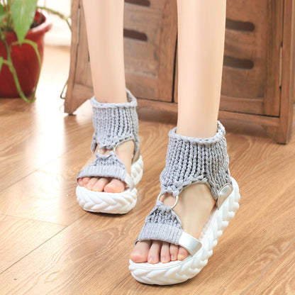 Vintage inspirierte Orthopädische Sandalen