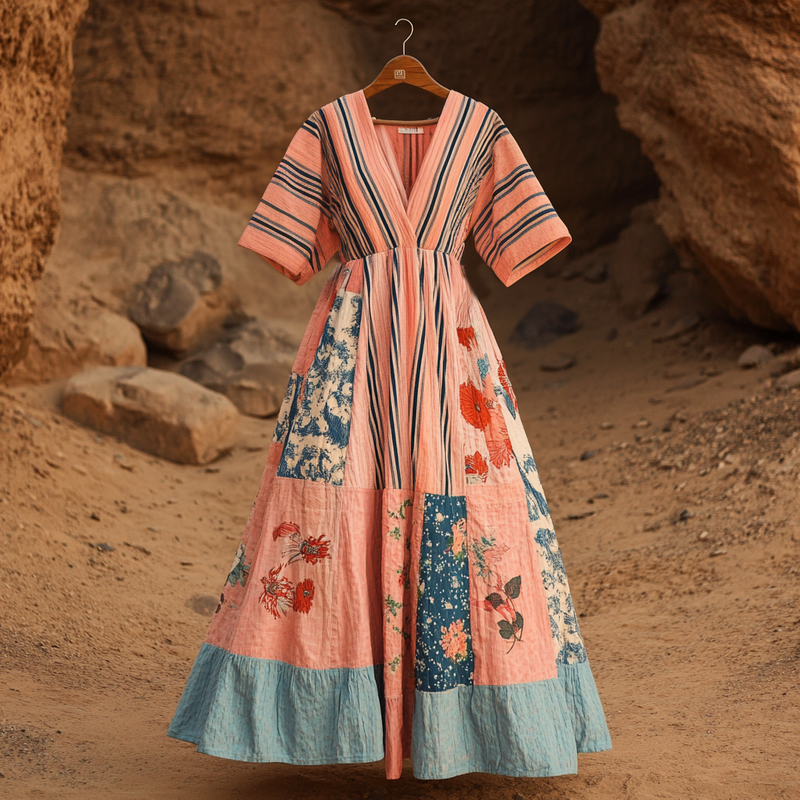 Durchdacht gestaltete Kleid