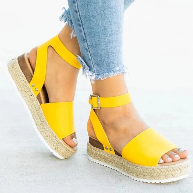Vintage inspirierte Orthopädische Sandalen
