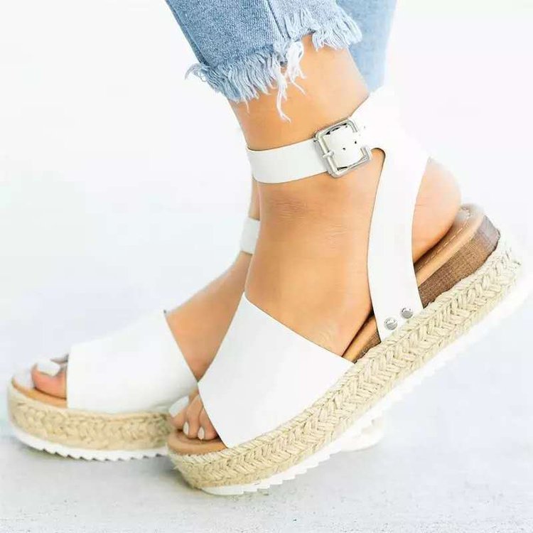 Vintage inspirierte Orthopädische Sandalen
