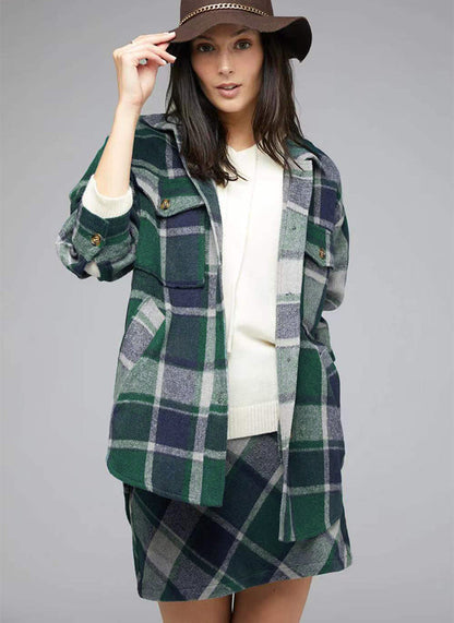 Klassisch gestaltete Jacke