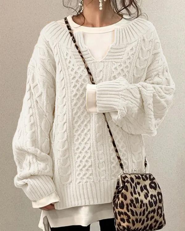 Klassische Vintage Pullover