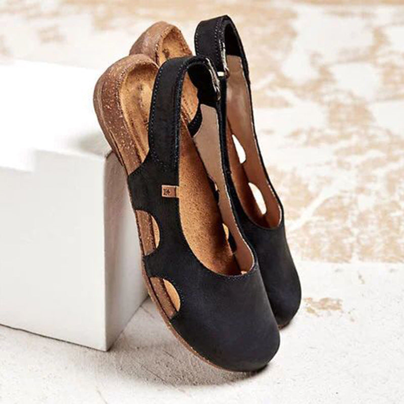 Klassische Orthopädische Sandalen mit zeitlosem Stil