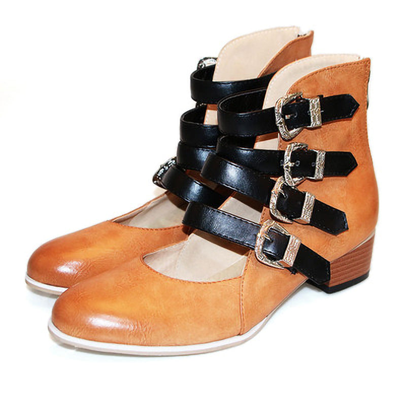 Vintage inspirierte Orthopädische Schuhe