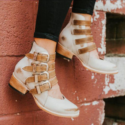 Vintage inspirierte Orthopädische Schuhe