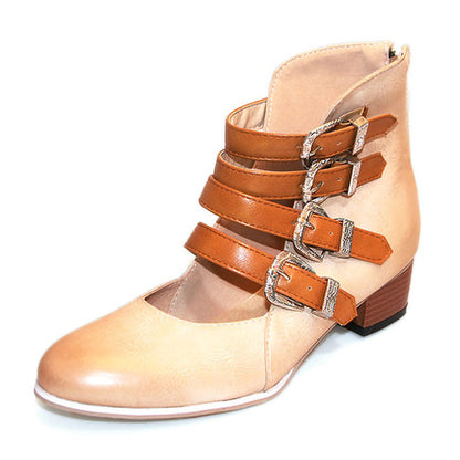 Vintage inspirierte Orthopädische Schuhe