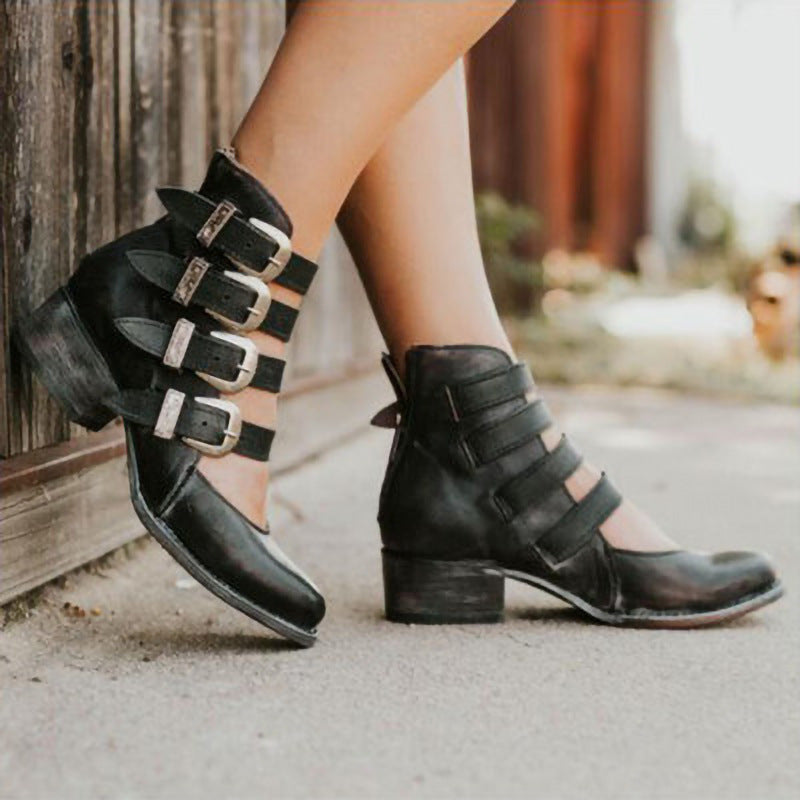 Vintage inspirierte Orthopädische Schuhe